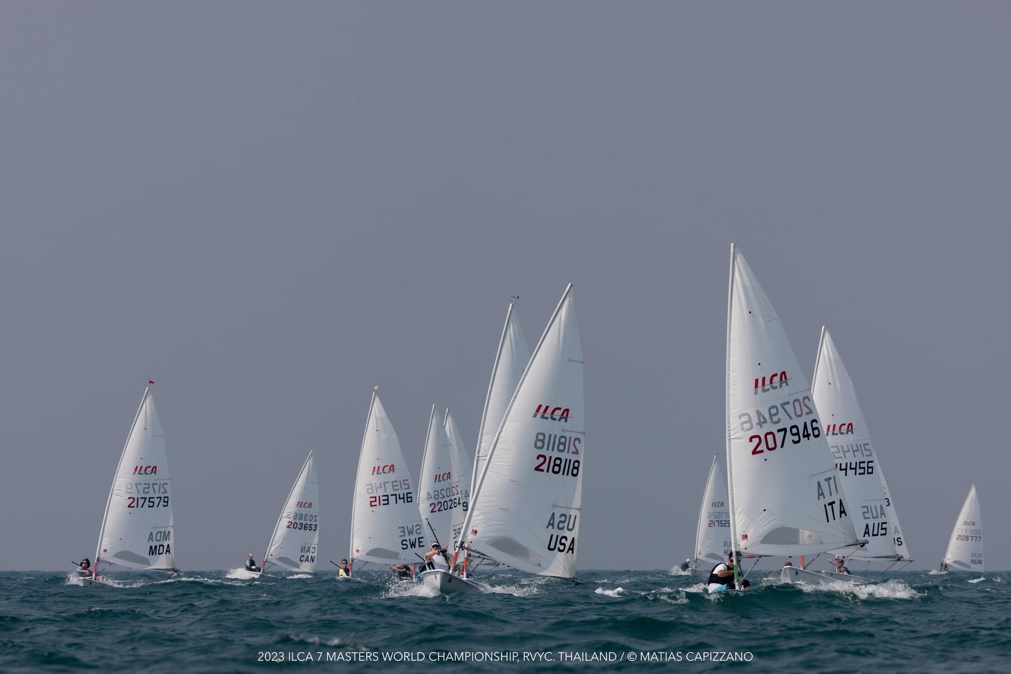 2023 ILCA 7 Masters World Championship - Day1