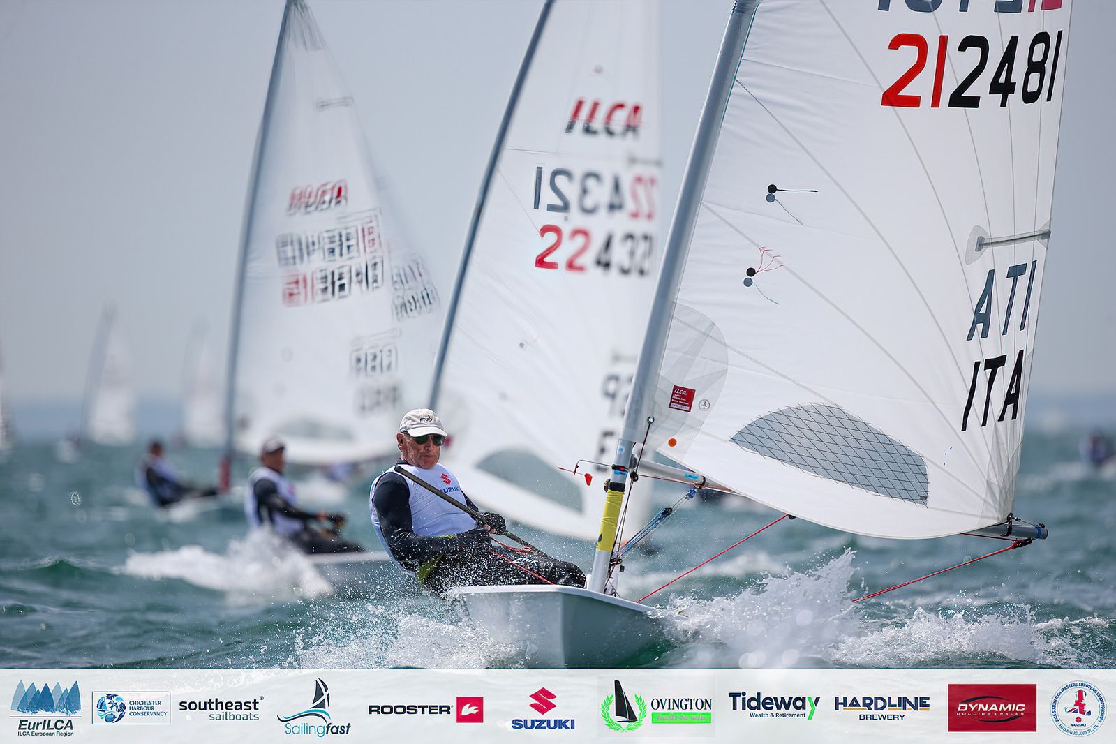 Il Master Europeo ILCA 2025 a Hayling Island: Giuseppe Cavalli unico azzurro in ILCA 7 chiude al 4° posto