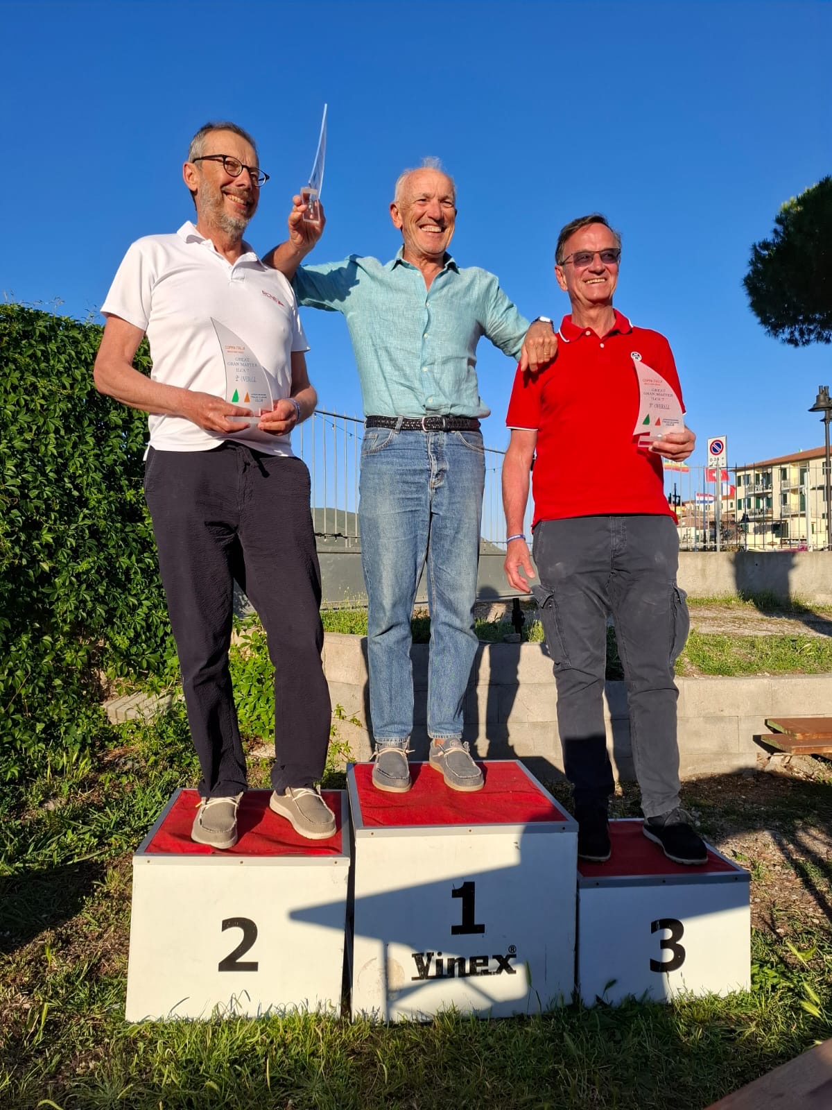 Coppa Italia Master 2025: a Marina di Campo le premiazioni delle classi ILCA 6 e ILCA 7