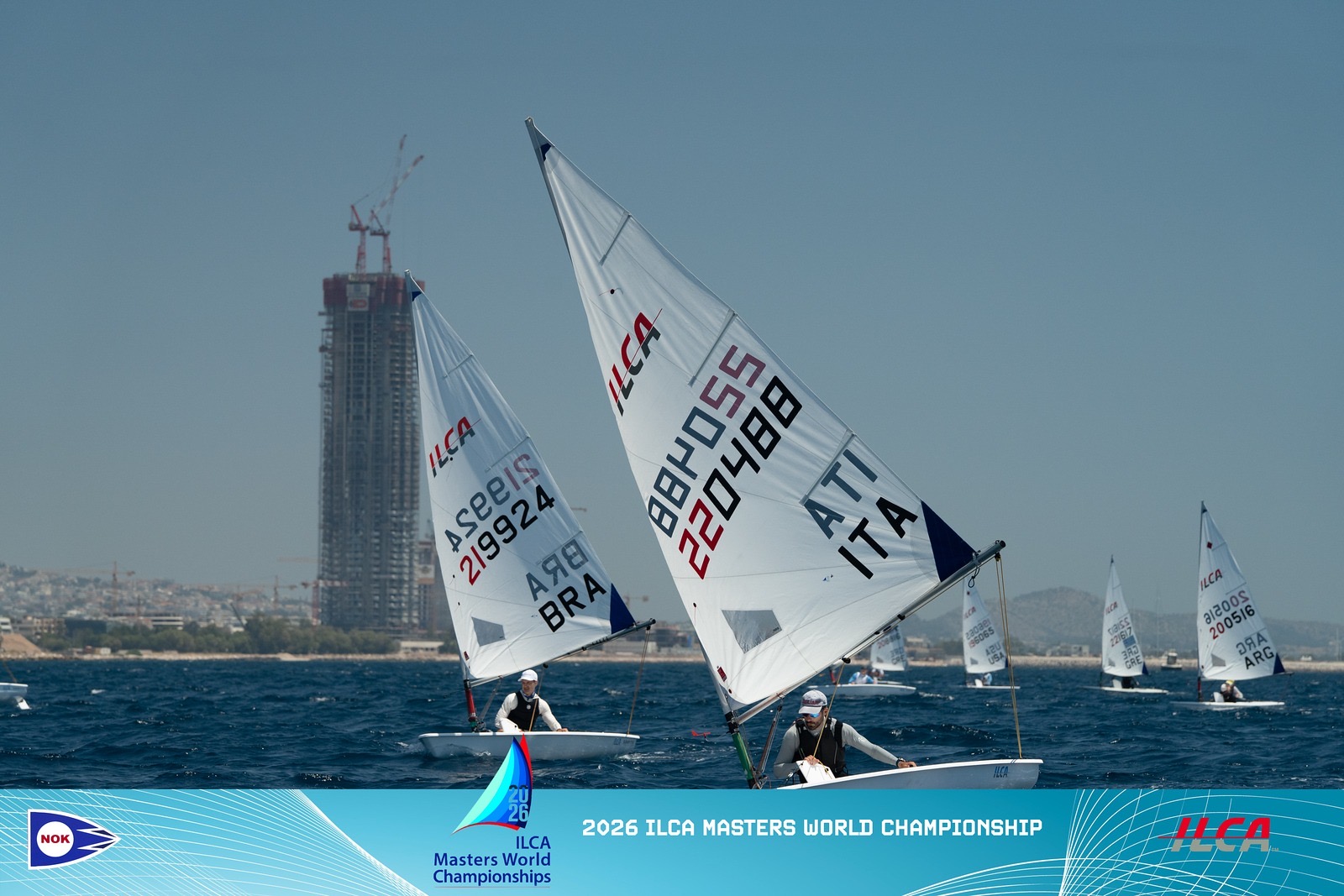 Mondiale Master ILCA6, buon avvio degli azzurri ad Atene