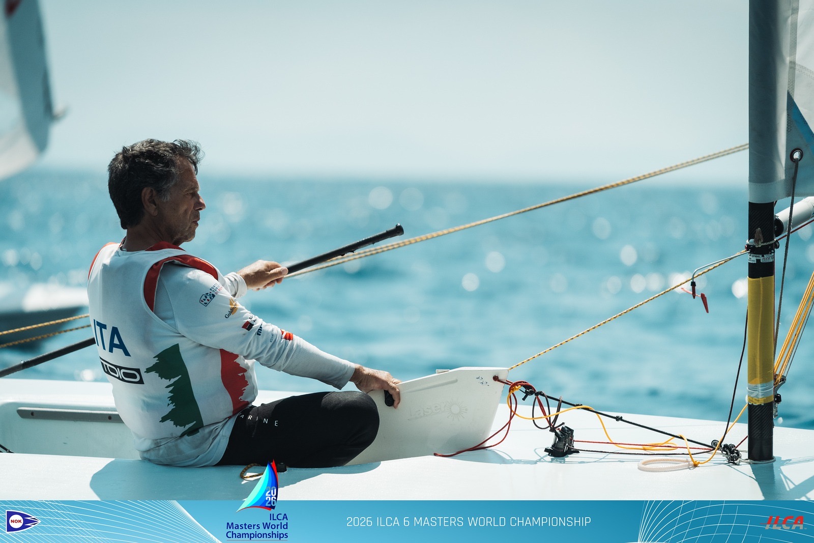 Mondiale Master ILCA 6, entra in gioco lo scarto: Giacalone resta 2°, Milla sale sul podio Grand Master