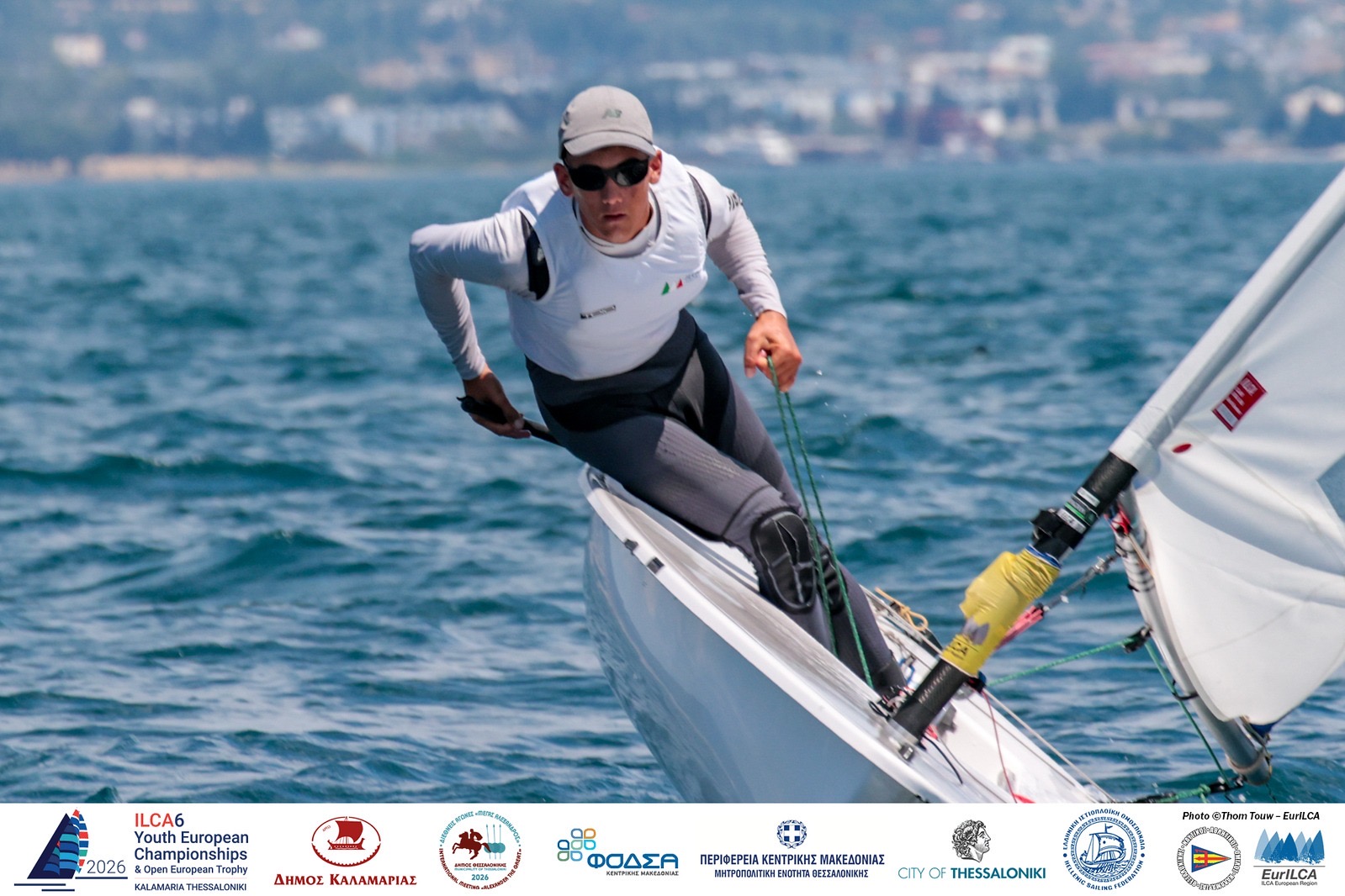 Europeo ILCA 6 Youth, Day1: Completate le prime due prove a Salonicco