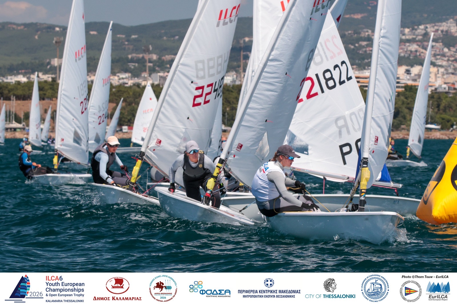 Europeo ILCA 6 Youth, Day 2: Avanzini sale al 7° posto, Pallua entra in Top 10
