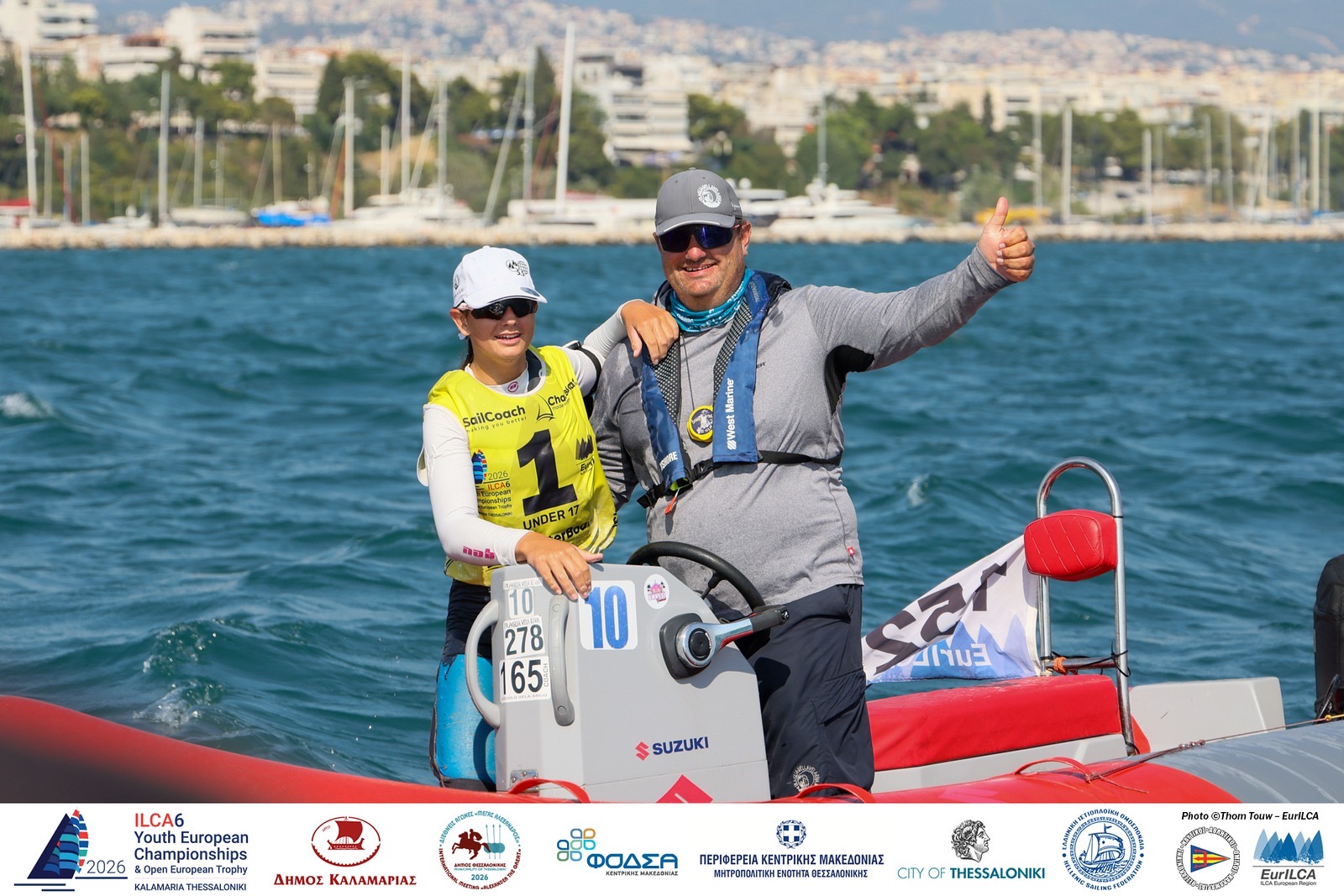 L’Italia chiude da protagonista il Campionato Europeo Giovanile ILCA 6 di Salonicco!