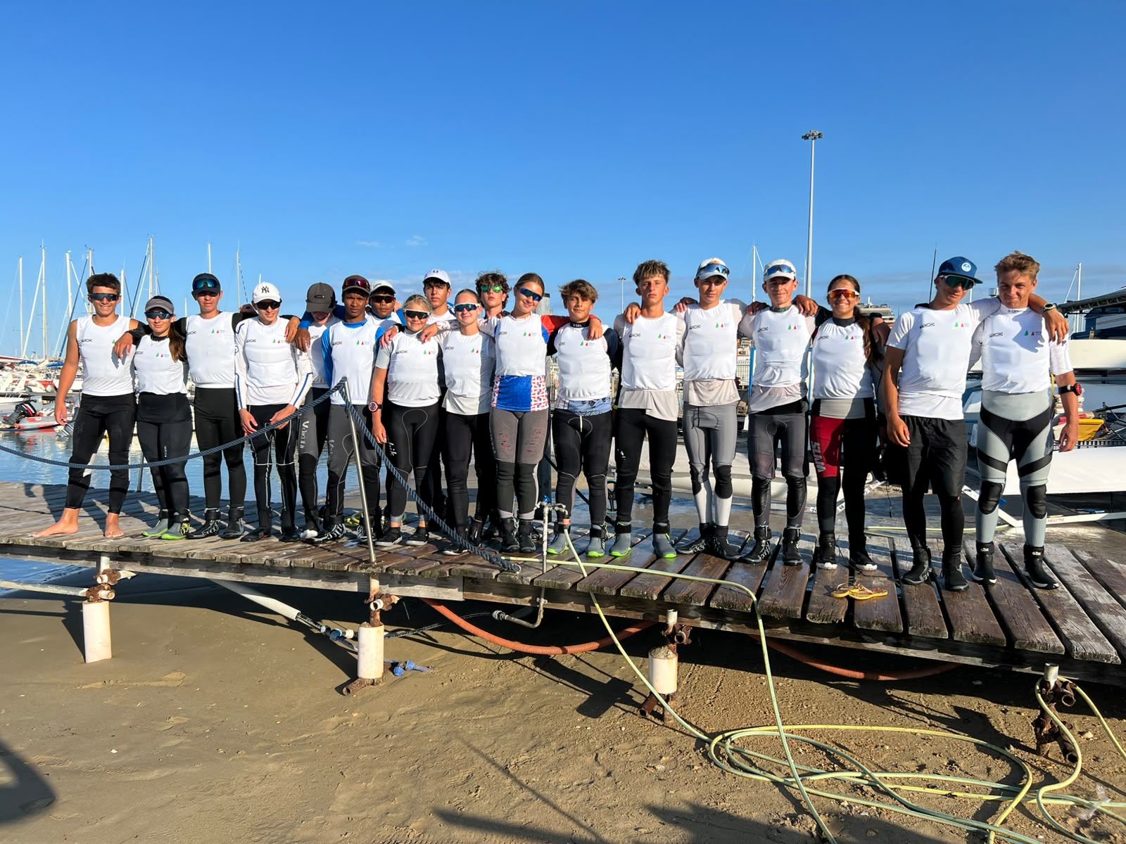 Si è concluso a Civitanova Marche il primo Raduno Nazionale ILCA Italia dedicato agli ILCA 4 U16