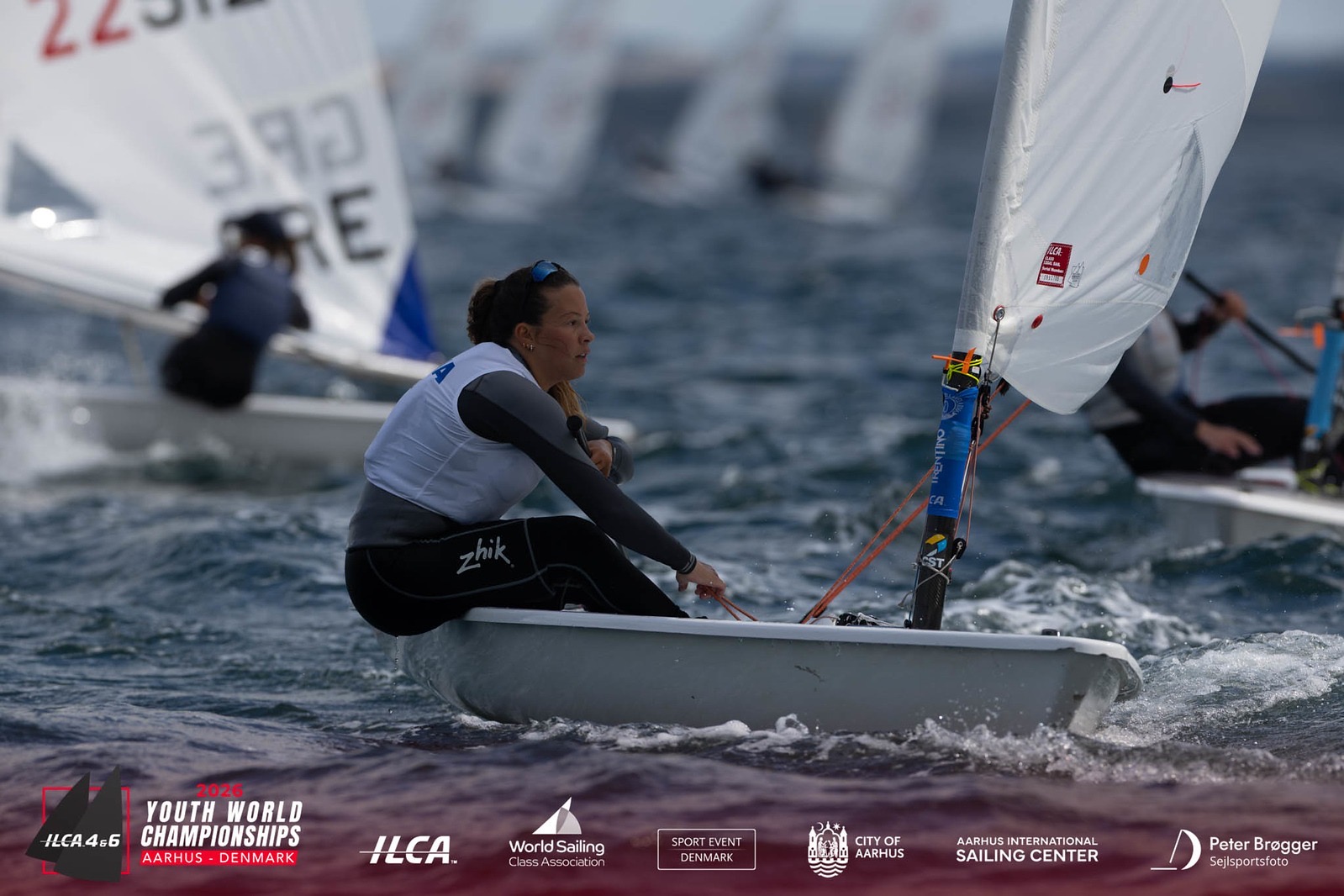 Mondiale Giovanile ILCA 6, Day 3: Ghirotti resta al comando, tre azzurri nelle prime sette posizioni