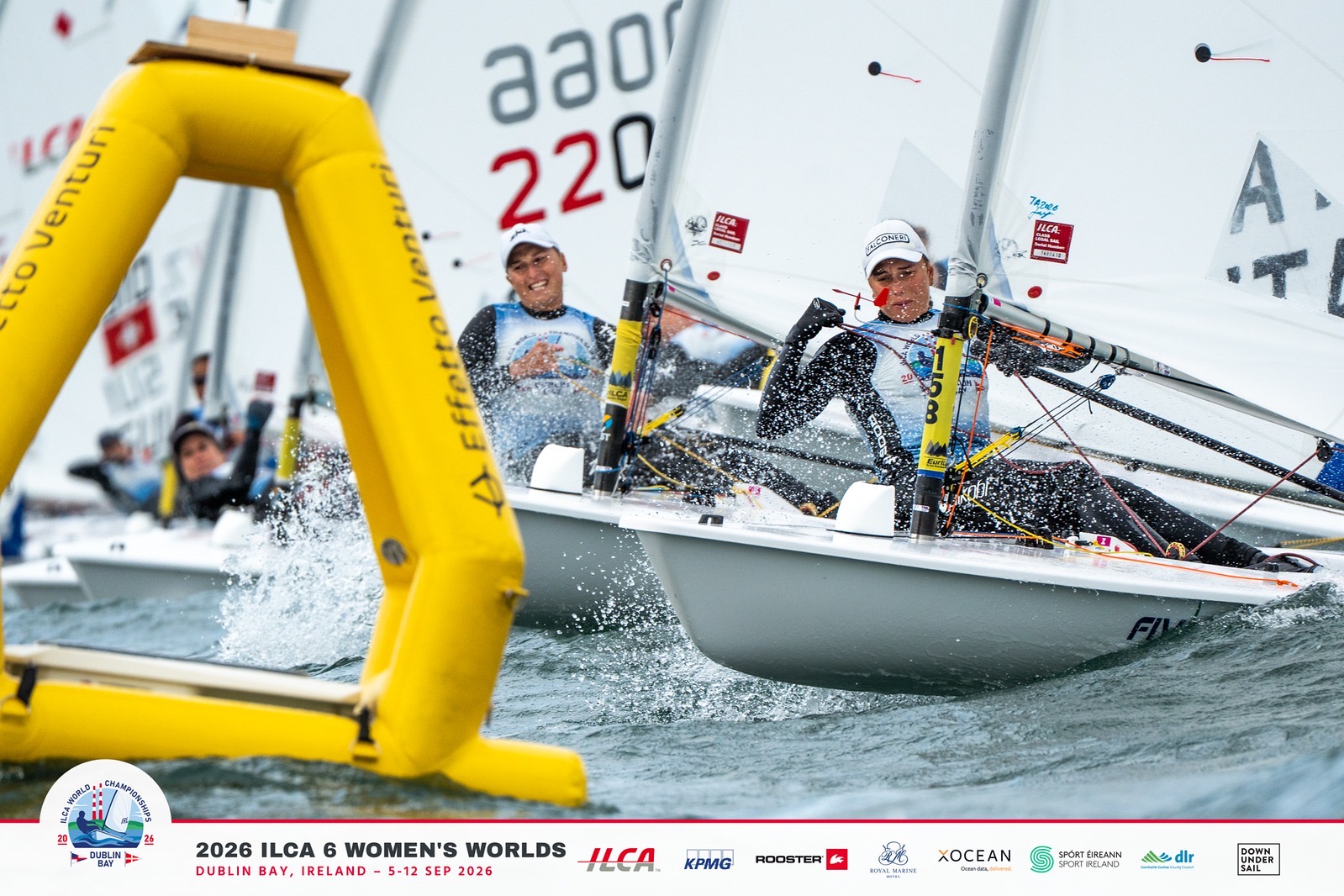 Mondiale ILCA 6 femminile, Day 1: Benini Floriani 14ª, Mattivi nelle prime 25