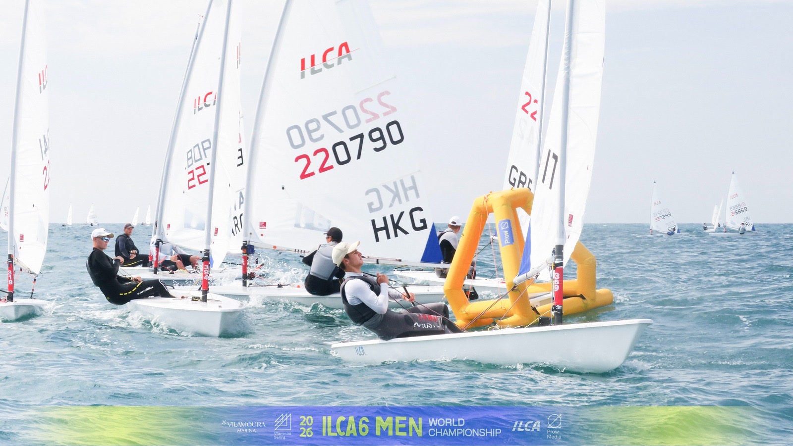 Mondiale ILCA 6 maschile, Day 1: Ghirotti parte dalla 6ª posizione